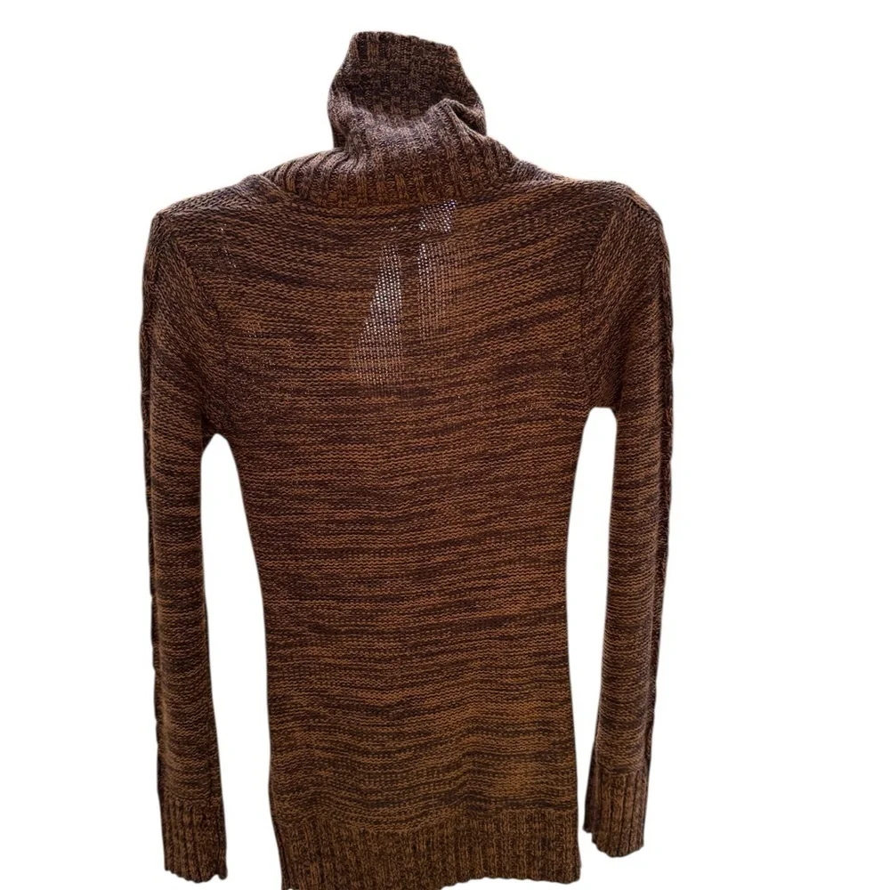 Brown Cable Knit Sweater